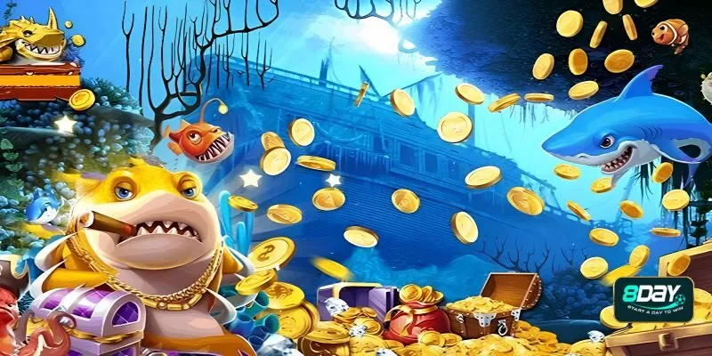 Cách chơi bắn cá 8DAY hiệu quả cơ bản cho người mới