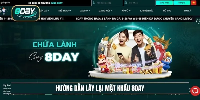 Hướng dẫn đăng ký 8DAY