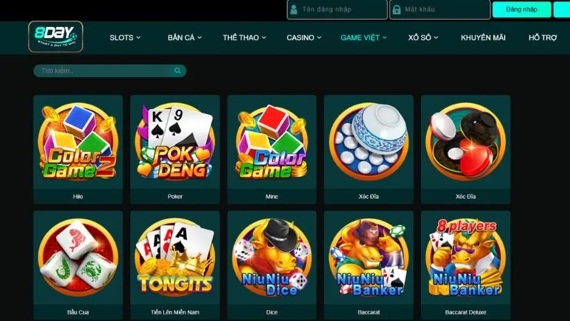 Kho game đa dạng, đặc sắc Kho game đa dạng, đặc sắc