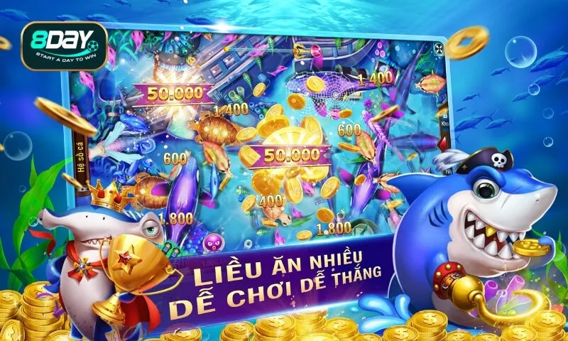 Nhiều phòng chơi hấp dẫn dành cho các game thủ
