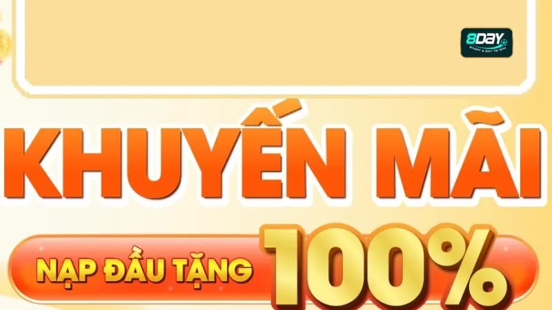 Tân thủ thưởng khuyến mãi chào mừng lên đến 100% giá trị thẻ nạp