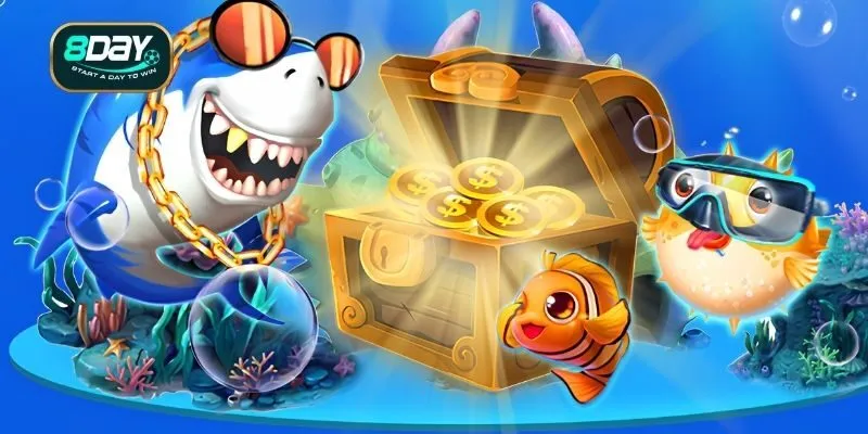 Top 5 game bắn cá 8Day có đồ họa 3D đỉnh cao và cực hot